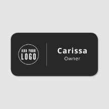 Säkerhetstift Namn bricka eller magnetiskt med Log