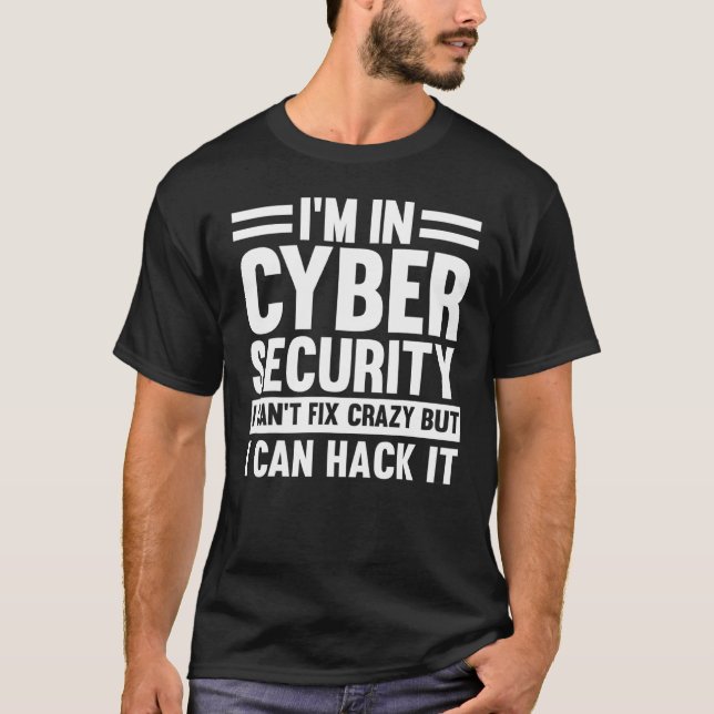 Säkerhetsutrustning för cybersäkerhet t shirt (Framsida)