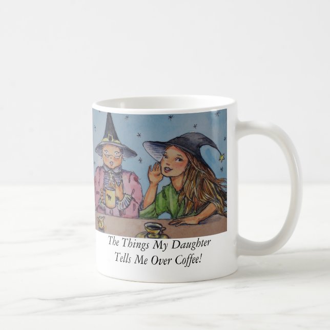 Sakerna min dotter berättar mig över… kaffemugg (Höger)