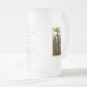 Säkert att Sol sätter upp fruset glas Mugg för Pap