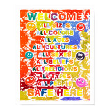 Säkert här ~ Varningsvälkomst