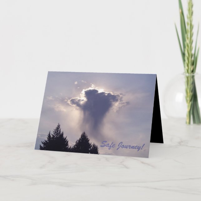 SÄKERT JOURNEY-gratulationskort Kort (Framsida)