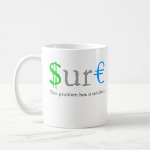 Säkert roligt. kaffemugg