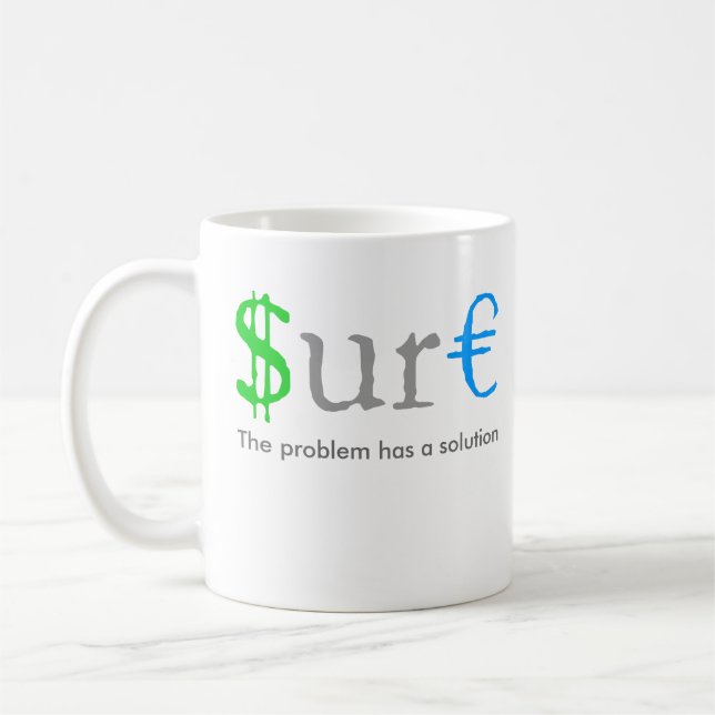 Säkert roligt. kaffemugg (Vänster)