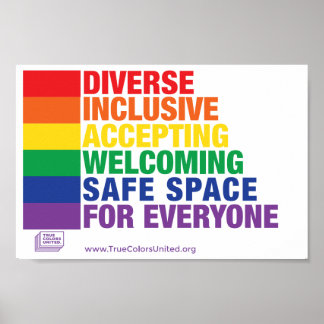 Säkert utrymme Poster