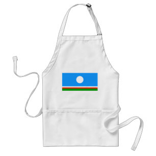 Sakha flagga förkläde