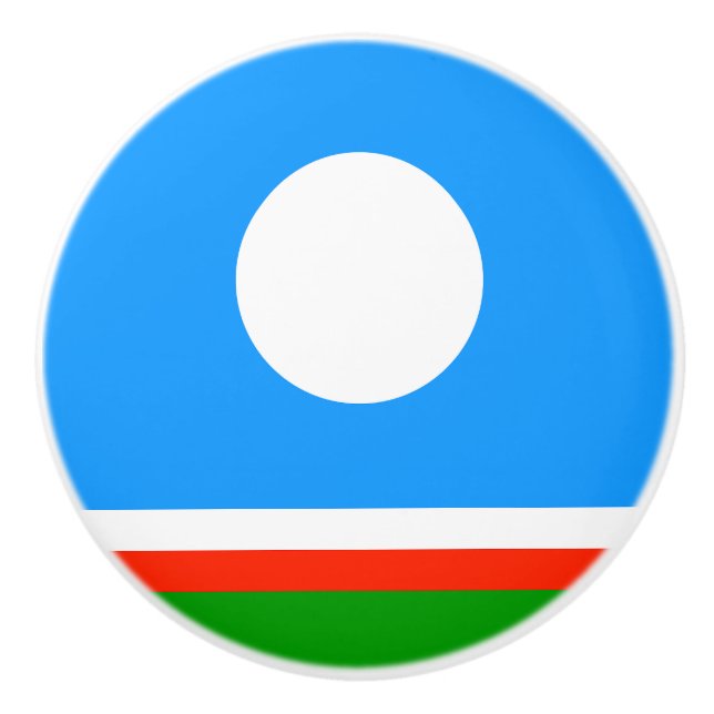 Sakha Flagga Knopp (Framsidan)