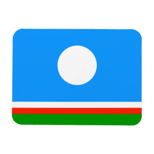 Sakha flagga magnet