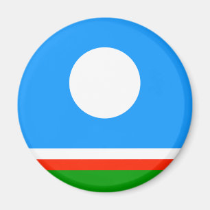 Sakha flagga magnet