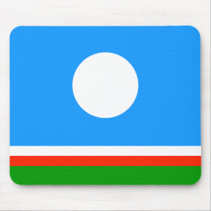 Sakha flagga musmatta
