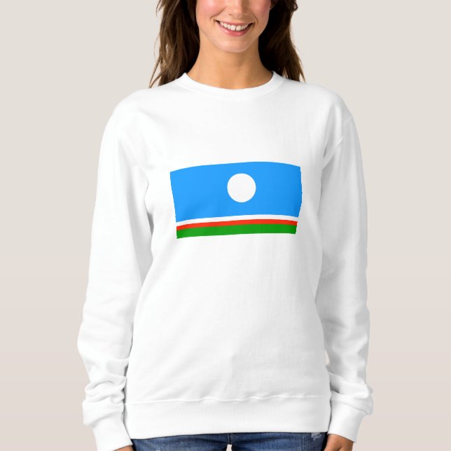 Sakha Flagga T Shirt (Framsida)