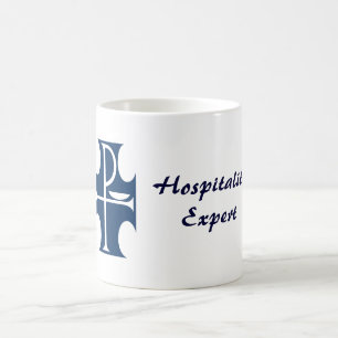 Sakkunnig gästfrihet kaffemugg