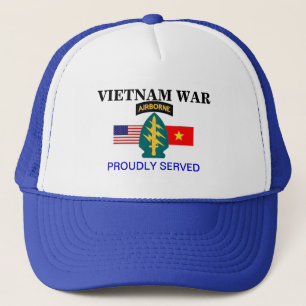 SAKKUNNIGA TVINGAR DEN VIETNAM HATTEN TRUCKERKEPS