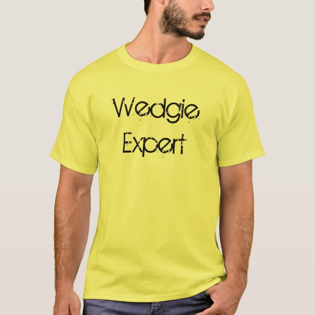 Sakkunniga Wedgie T-shirt (Framsida)