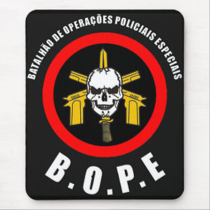 Sakkunnigpolisstyrka för BOPE Tropa De Elit Musmatta
