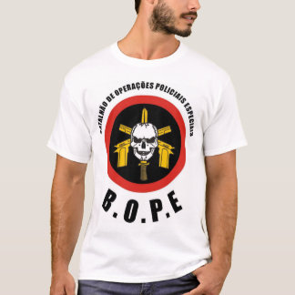 Sakkunnigpolisstyrka för BOPE Tropa De Elit T-shirt