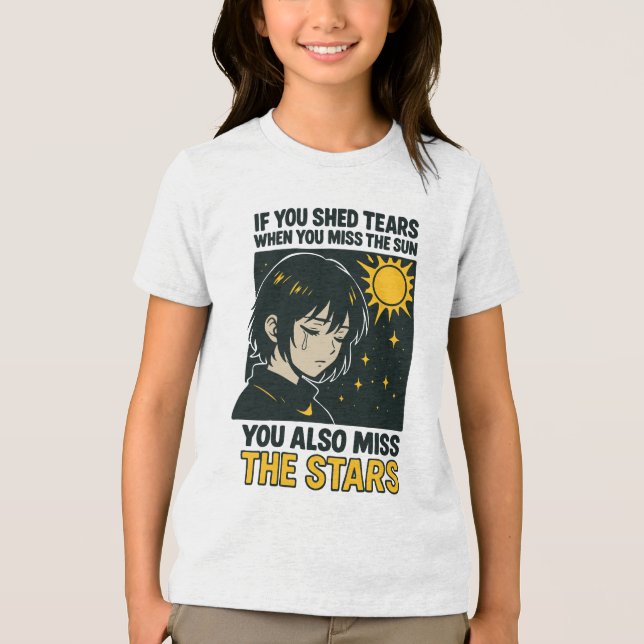 Sakna stjärnorna t shirt (Framsida)
