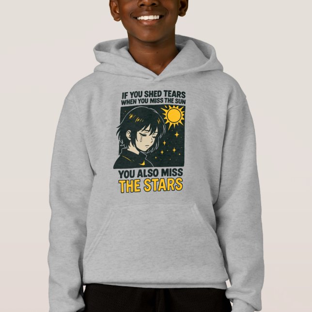 Sakna stjärnorna t shirt (Framsida)