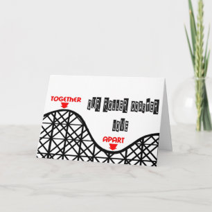 Saknad dig berg- och dalbana kort