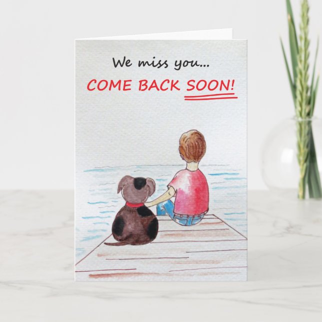 Saknad dig kort (Framsida)