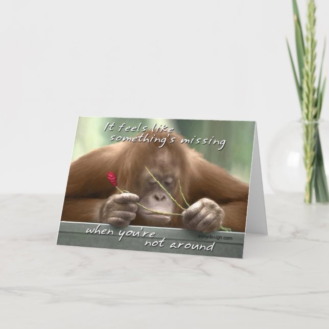 Saknad dig kort (Framsida)