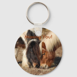 Saknad dig! Ponnykeychain Nyckelring