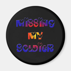 Saknad min soldat magnet