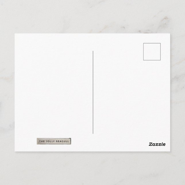 Saknade dig, låst humor, Van Gogh, klassisk Vykort (Baksida)