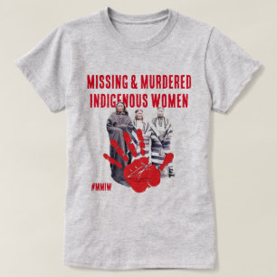 Saknade och mördade inhemska kvinnor t shirt