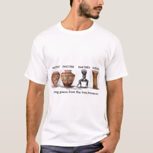 Saknaden lappar från den Irak museumskjortan Tee