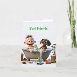 Saknar bästa vän dachshund kort