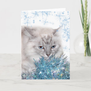 Saknar dig julen i kattunge helgkort