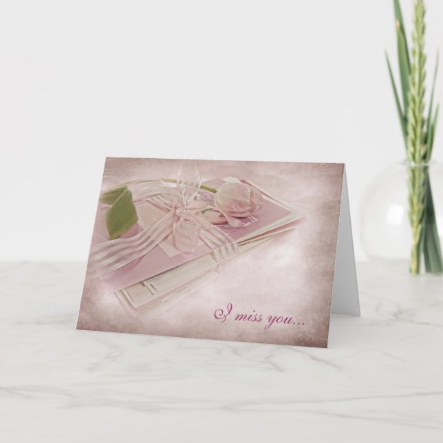 Saknar dig kort (Framsida)