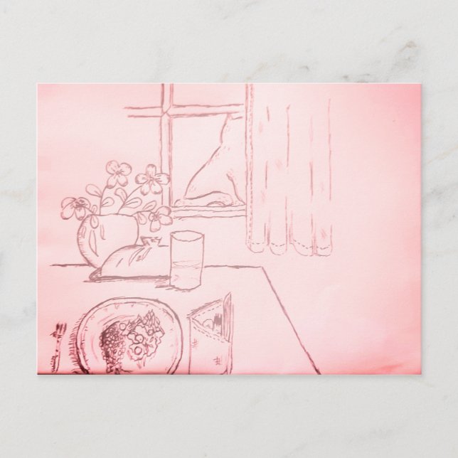 Saknar dig mycket.. vykort (Framsida)