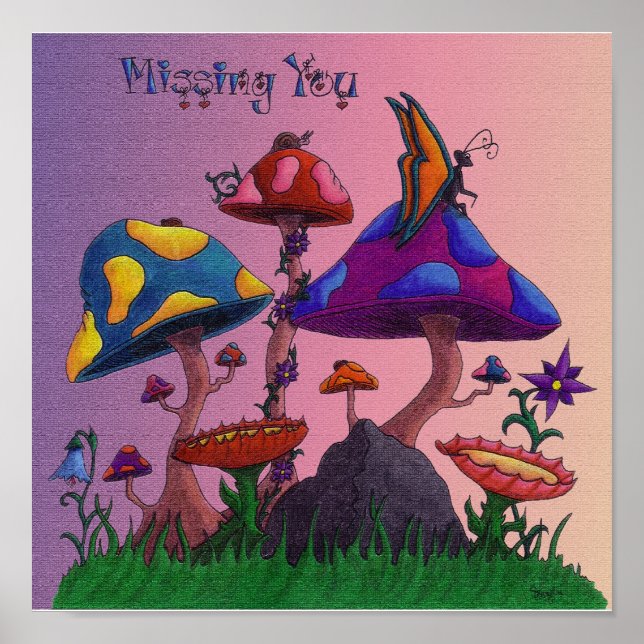 Saknar dig poster (Framsidan)