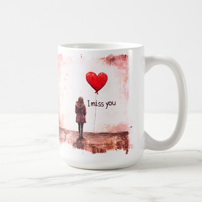 Saknar dig present kaffemugg (Höger)