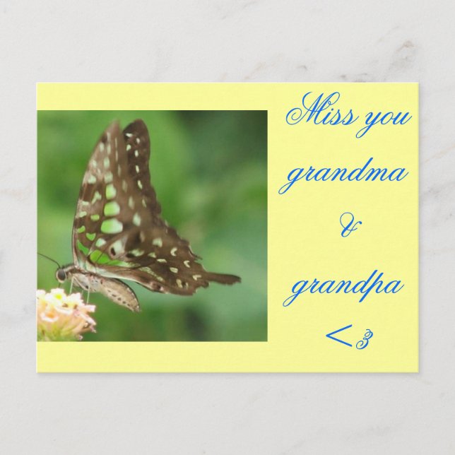 SAKNAR DIG VYKORT (Framsida)