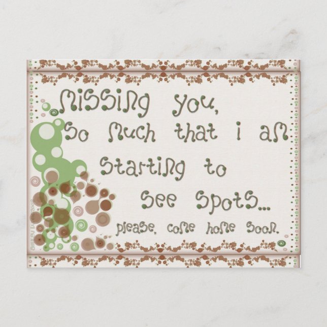 Saknar dig vykort (Framsida)