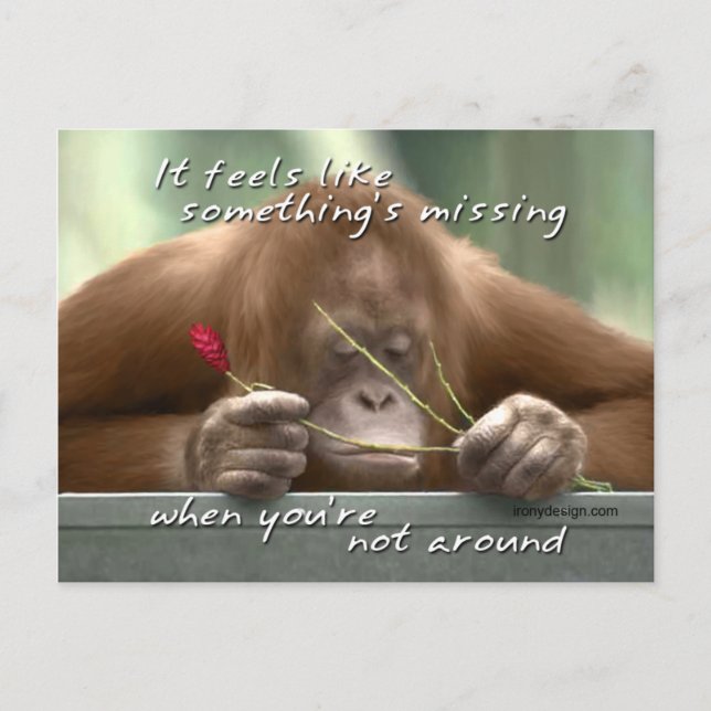 Saknar dig vykort (Framsida)