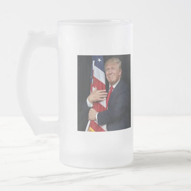 Saknar Du Mig Än - Trump Frostat Ölglas (Vänster)