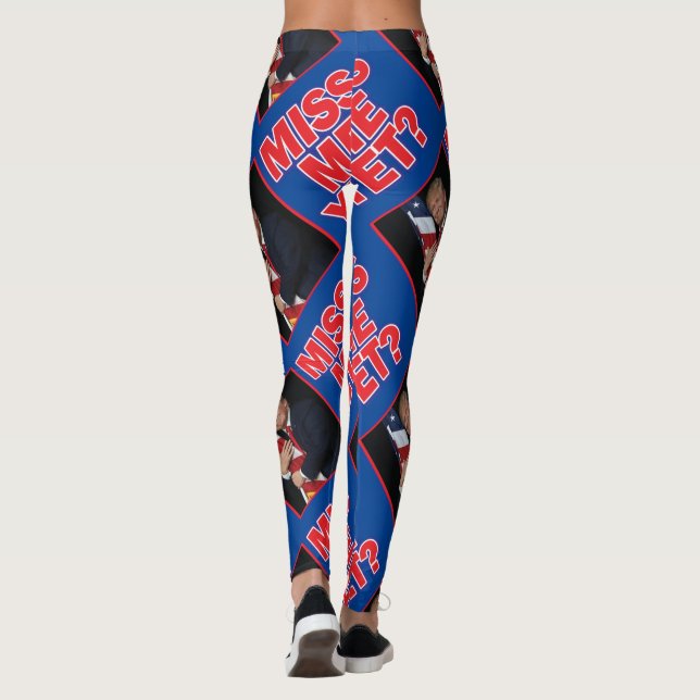 Saknar du mig än - Trump Leggings (Baksida)