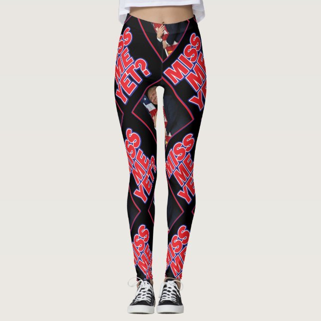 Saknar du mig än Trump Leggings (Framsida)