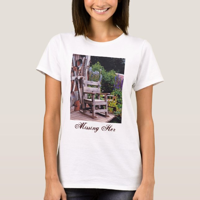 Saknar henne t shirt (Framsida)