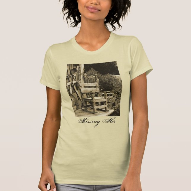 Saknar henne t-shirt (Framsida)