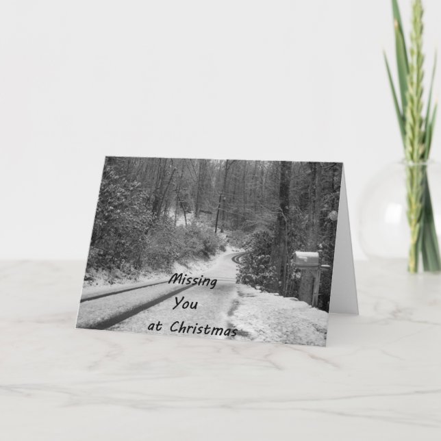 SAKNAR MIN TWIN I CHRISTMAS HELGKORT (Framsida)