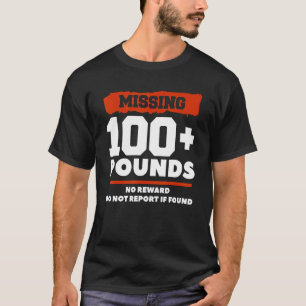 Saknas 100+ punkter utan belöning rapporteras inte t shirt