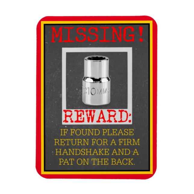 SAKNAS! 10 MM SOCKET MAGNET (Vertikal)