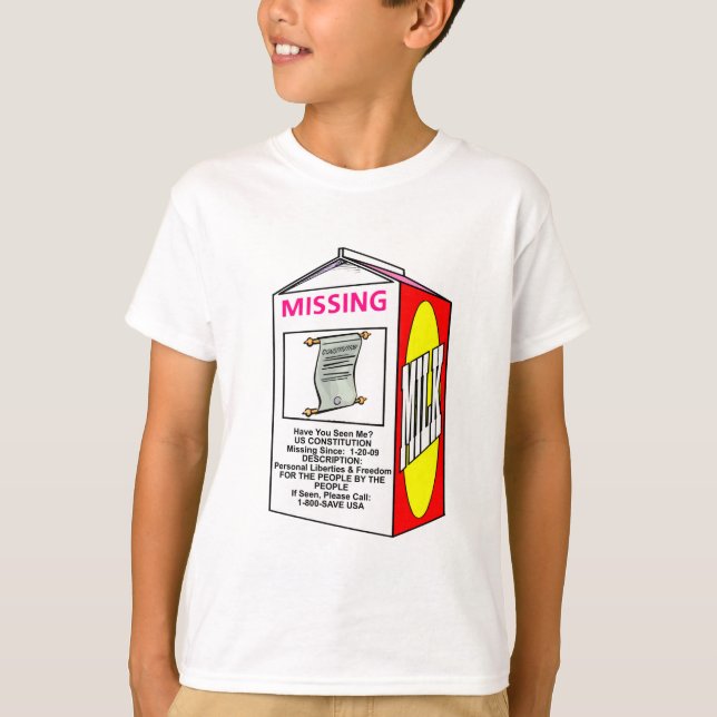 Saknas: FÖRFATTNING I USA Tee Shirt (Framsida)