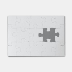 Saknat biet post-it block