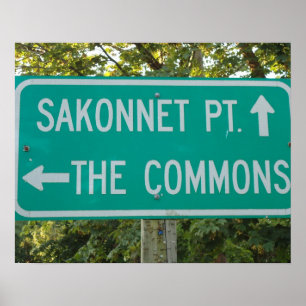 Sakonnet Point, Commons - Little Compton, RI Poster